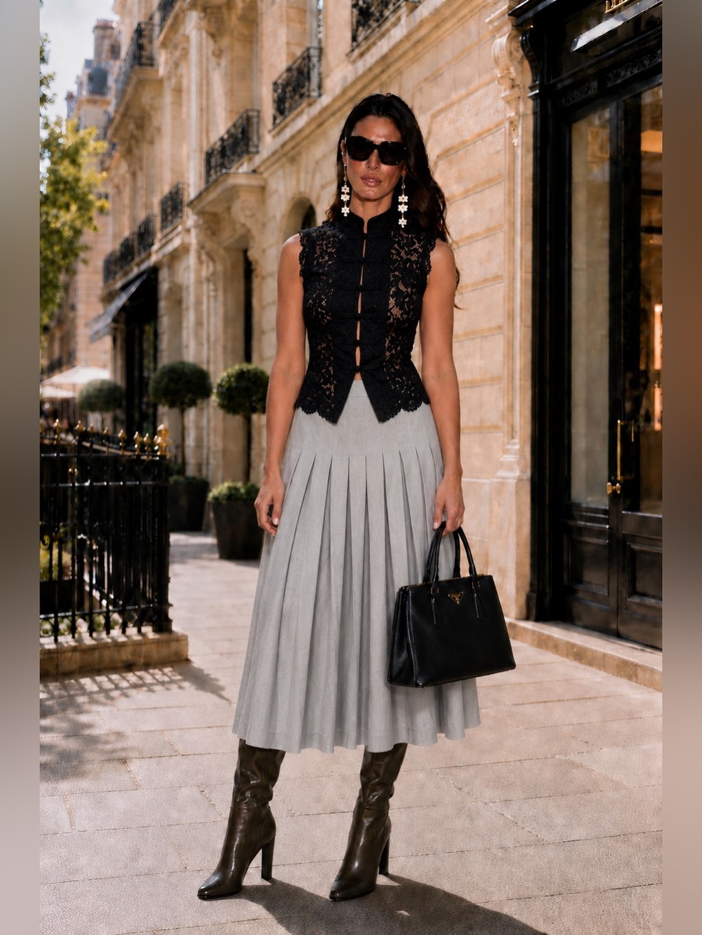 NEW ZARA 🍁 FALL PLEATED MIDI
SKIRT SIZE  XS 
🚨FINAL PRICE NO DISCOUNT